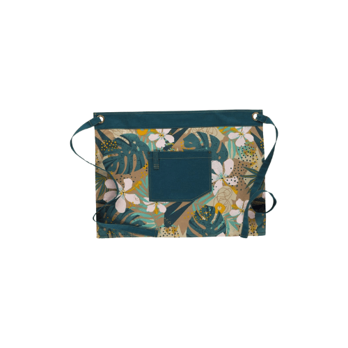 estampado folhas tropicais-verde-escuro